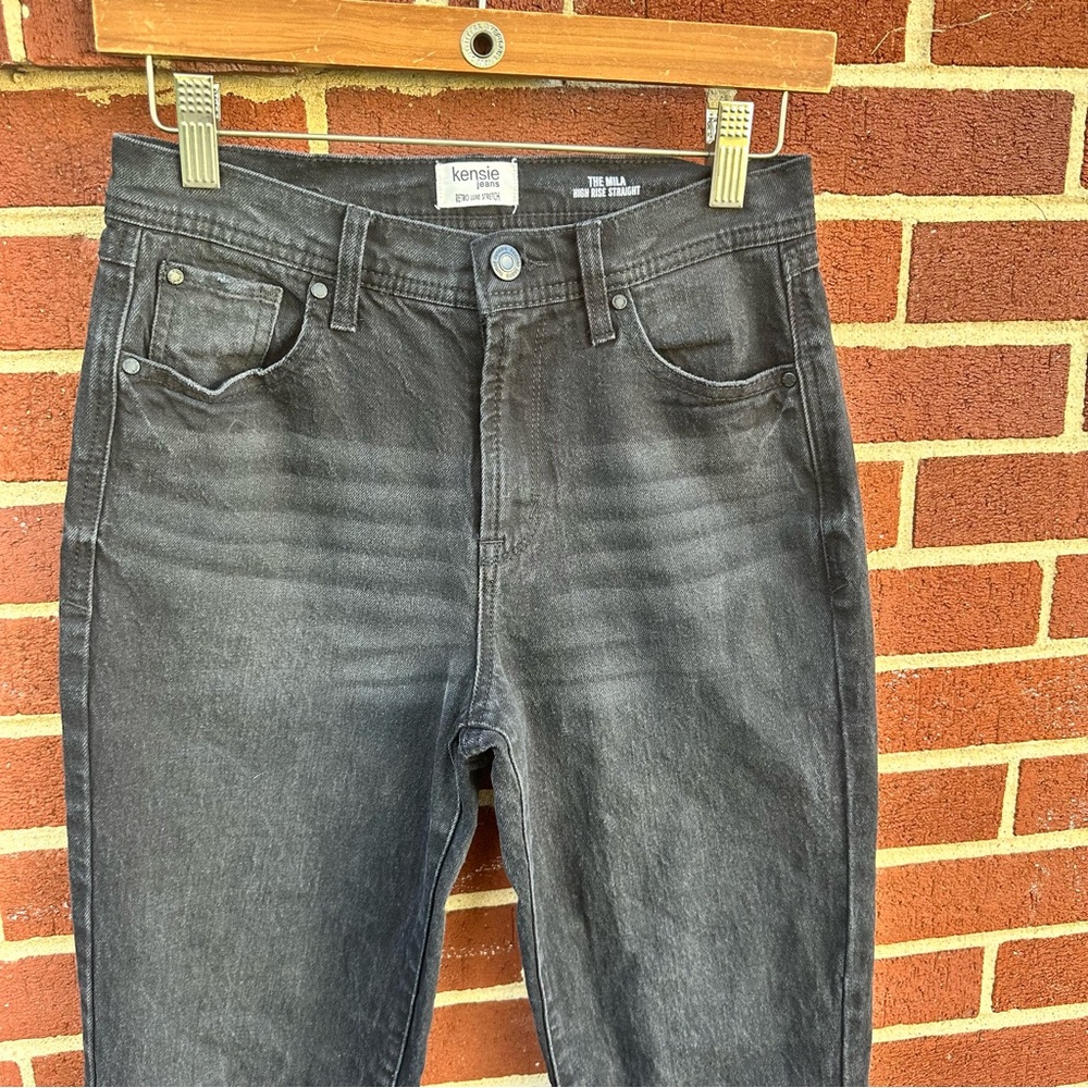 NWOT Kensie Jeans Mila High Rise Straghit - Picture 2 of 3